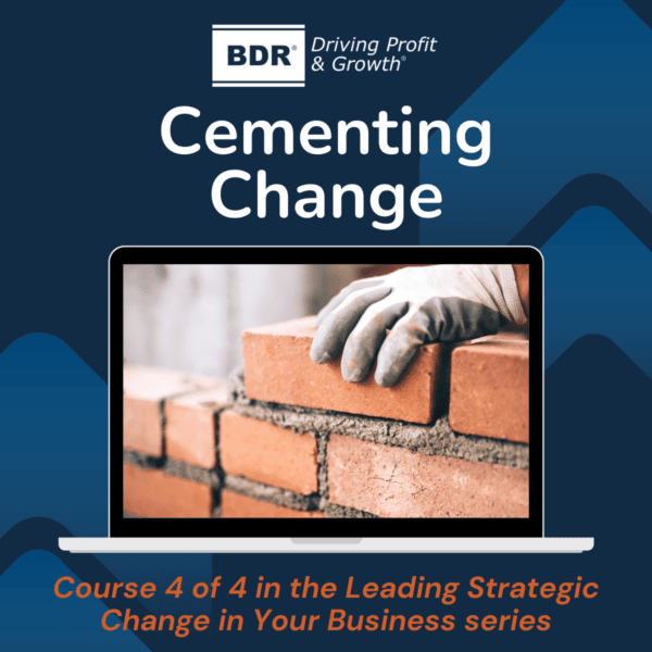 Cementing Change