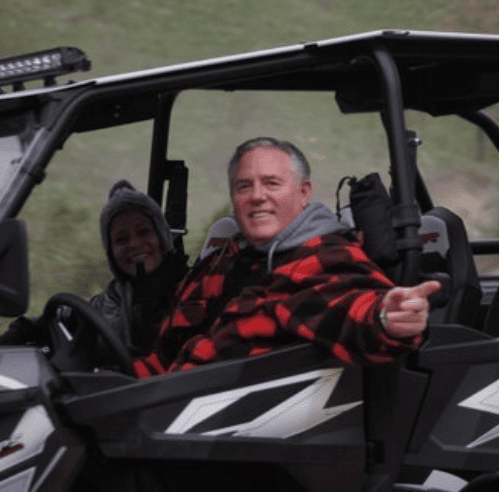 Barry Burnett Pointing Off Road Vehicle Barry Burnett Pointing Off Road Vehicle