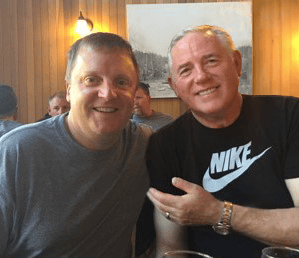 Barry Burnett and Bruce Wiseman at PC Fishing Trip Barry Burnett and Bruce Wiseman at PC Fishing Trip