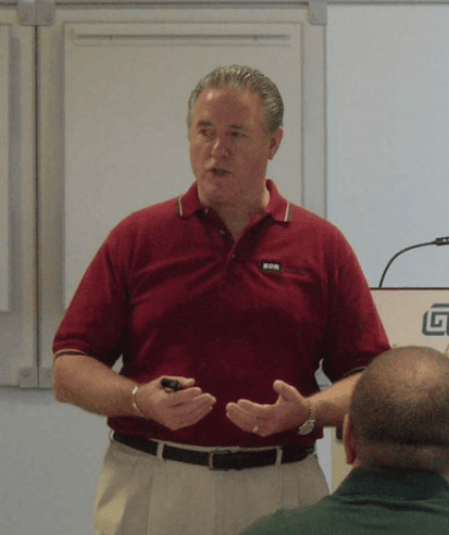 Barry Burnett teaching 3. Barry Burnett teaching 3.