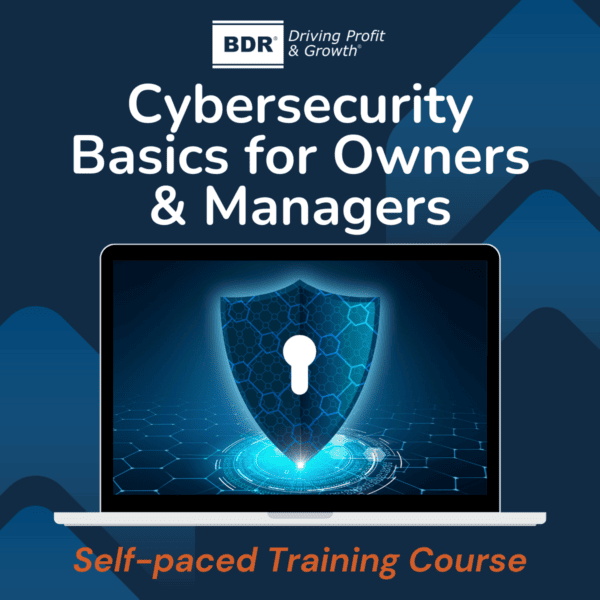 Cybersecurity Basics for Owners & Managers.