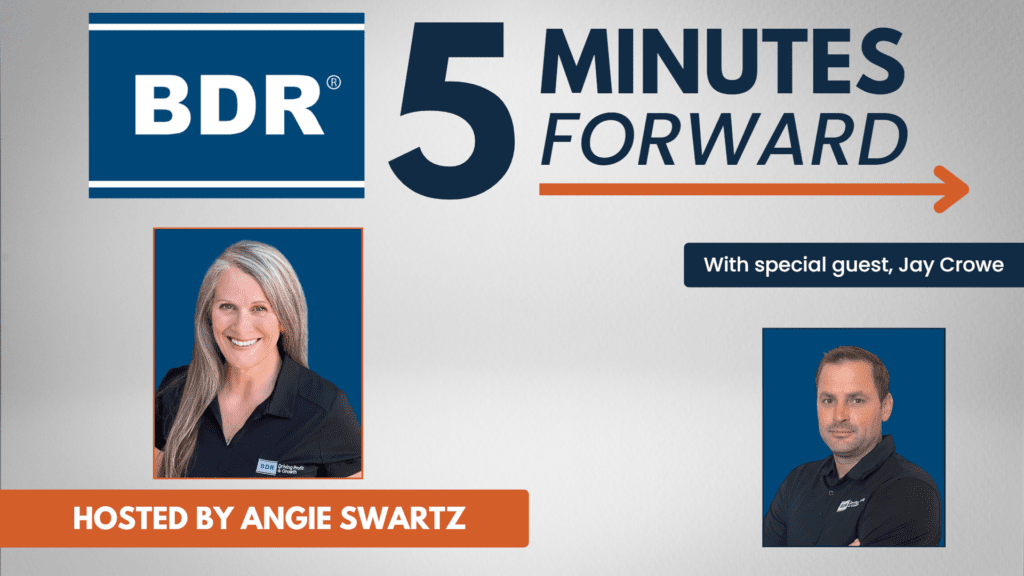 Five Minutes Forward hosted by Angie Swartz with special guest, Jay Crowe.