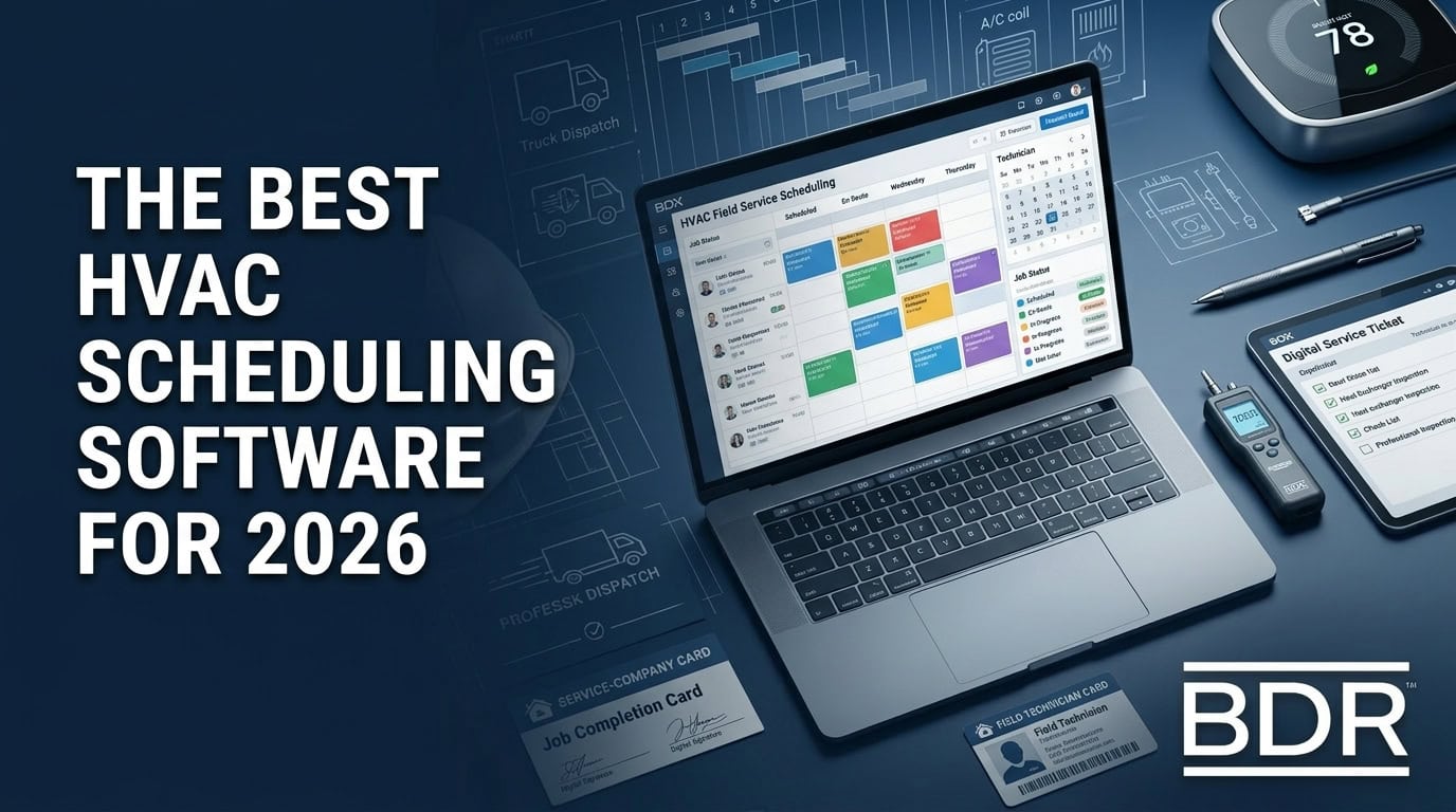 HVAC scheduling software