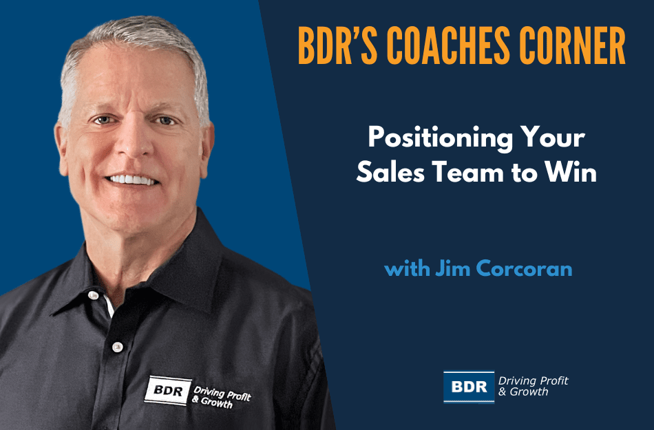 Jim Corcoran coaches corner 2018.