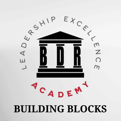 Leadership Excellence Academy Building Blocks.