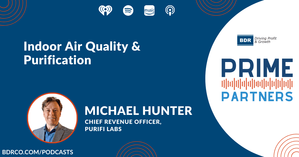 Prime Partners Podcast 2024 graphic - PuriFi Indoor Air