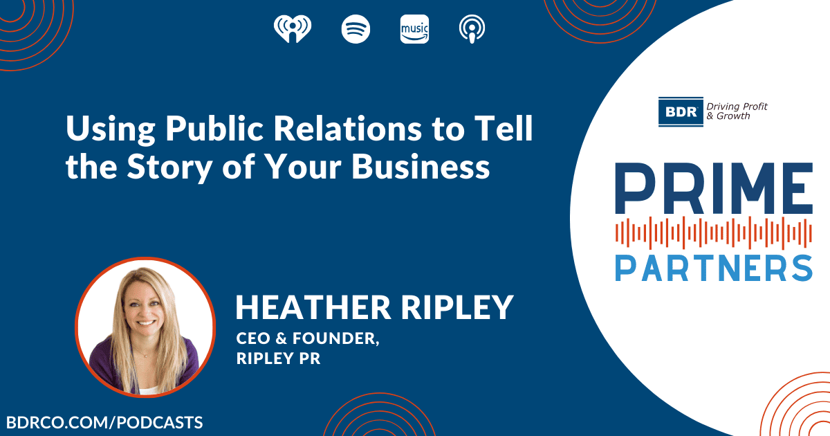 Prime Partners Podcast 2024 graphic - Ripley Business Story