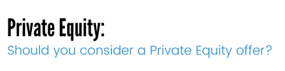 Private Equity breakout Private Equity breakout session