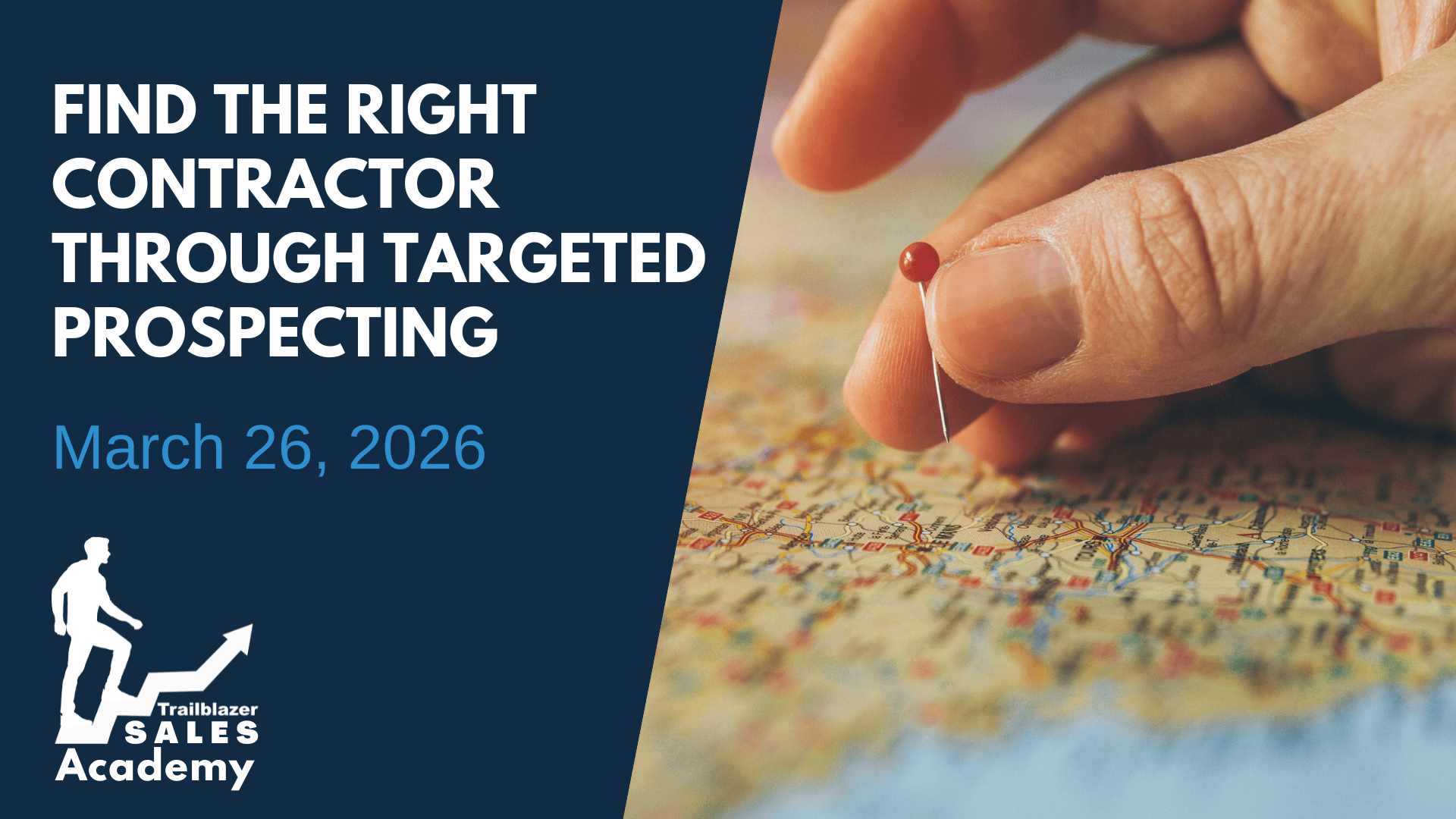 TBA2026 class3 Find the Right Contractor Through Targeted Prospecting.