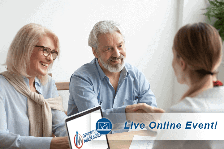 TGSE live online graphic Top Gun Sales Excellence.