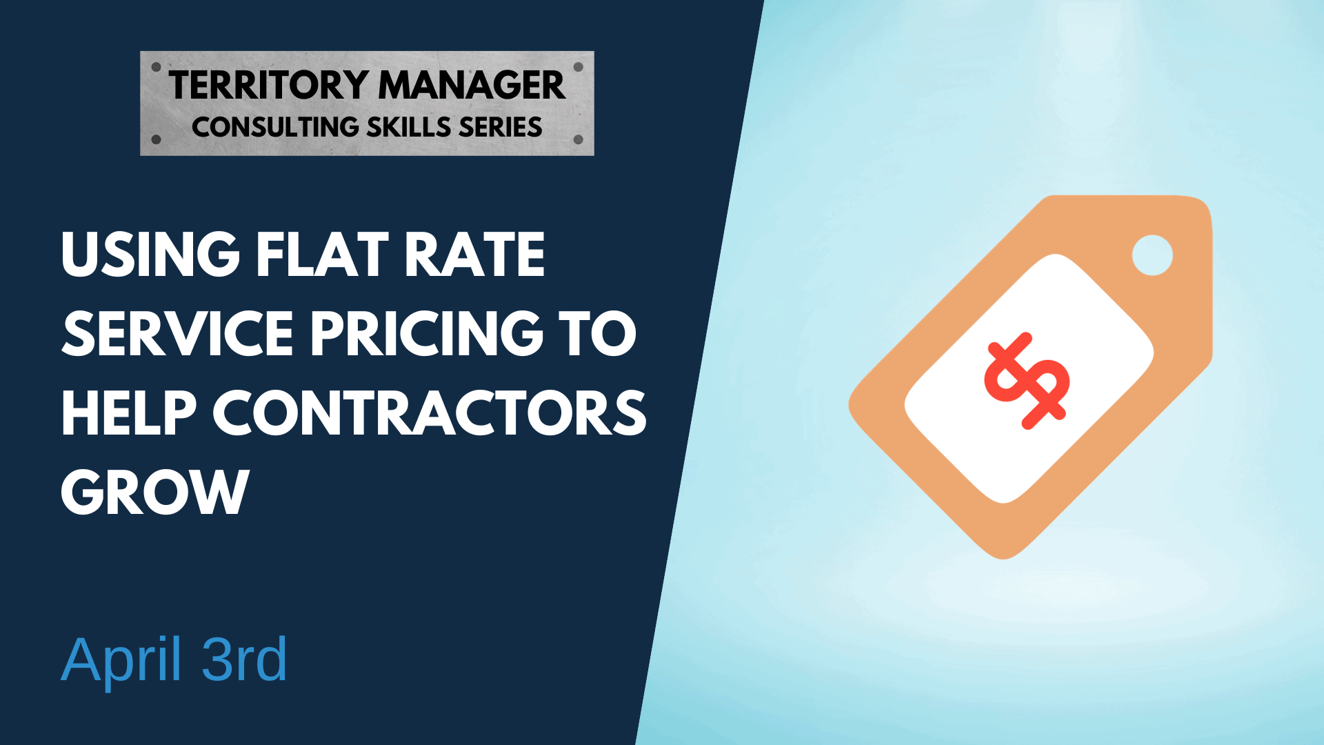 Using Flat Rate Service Pricing To Help Contractors Grow Registration BDR