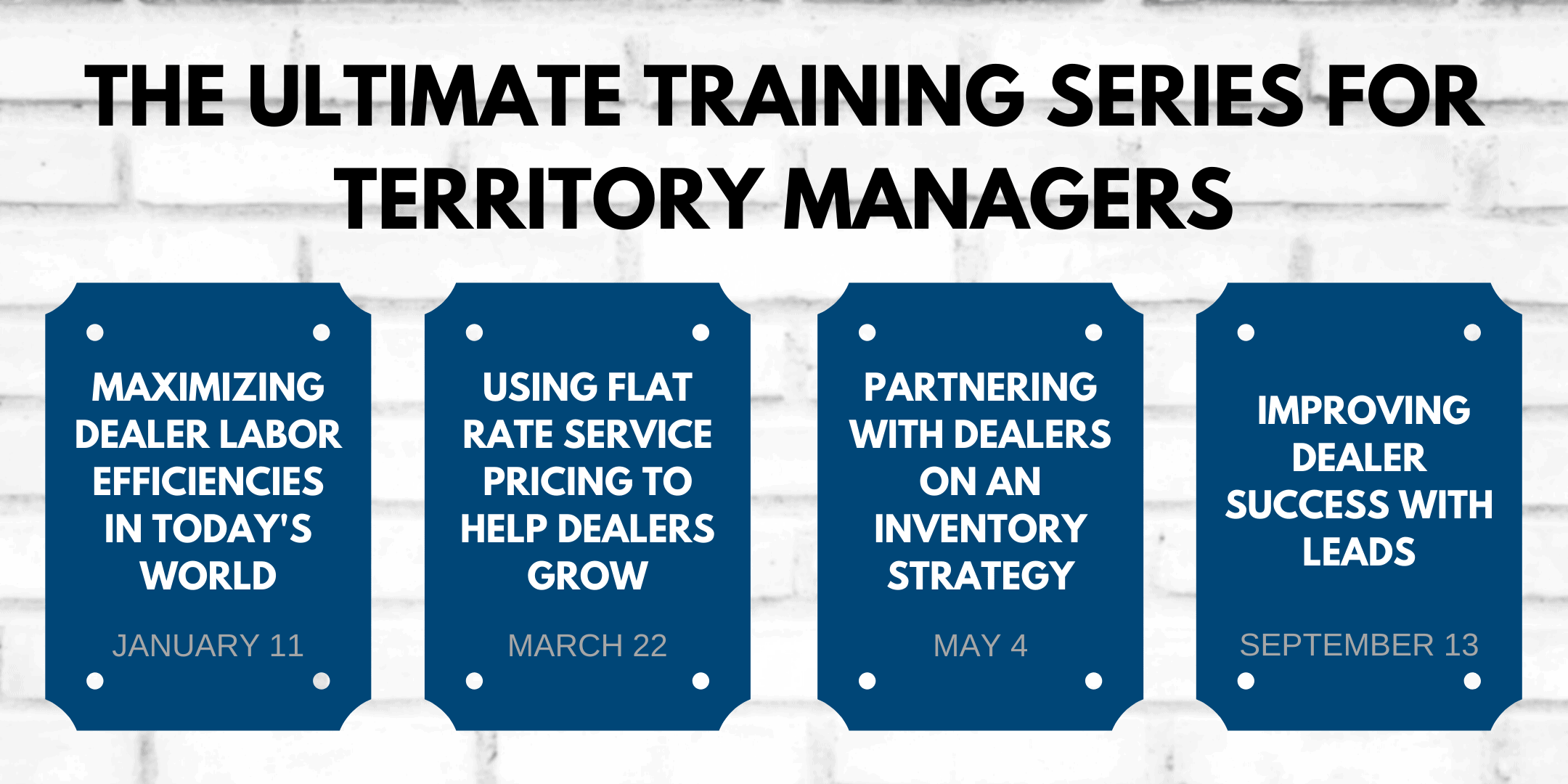 Territory Manager training Territory Manager training