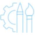 Branding icon.