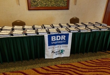 Books on BDR Table